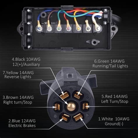 12 volt trailer wiring junction box|trailer junction box wiring diagram.